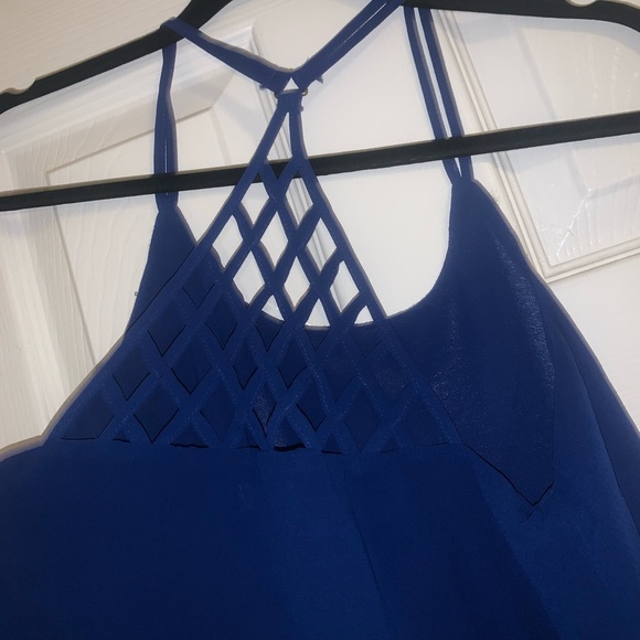 Royal blue comfy tank top - Picture 3 of 3